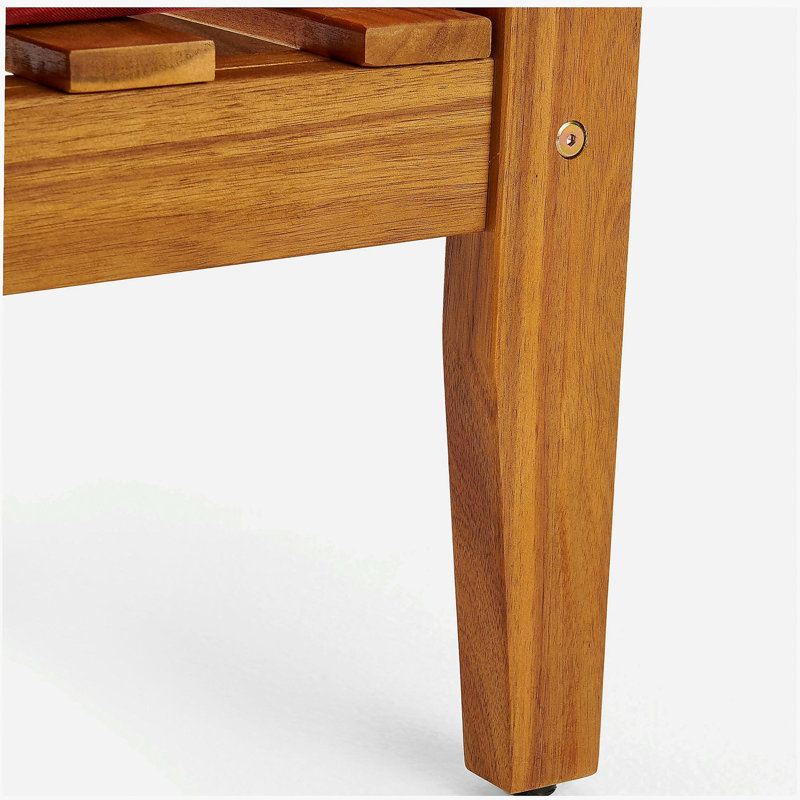 Causeuse et table basse Peyton, Rouge