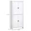 Armoire de rangement 4 portes à 4 niveaux Modern Modern