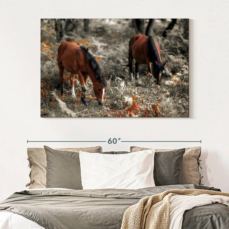 Brampt Horse Trails II, 34" H x 51" W