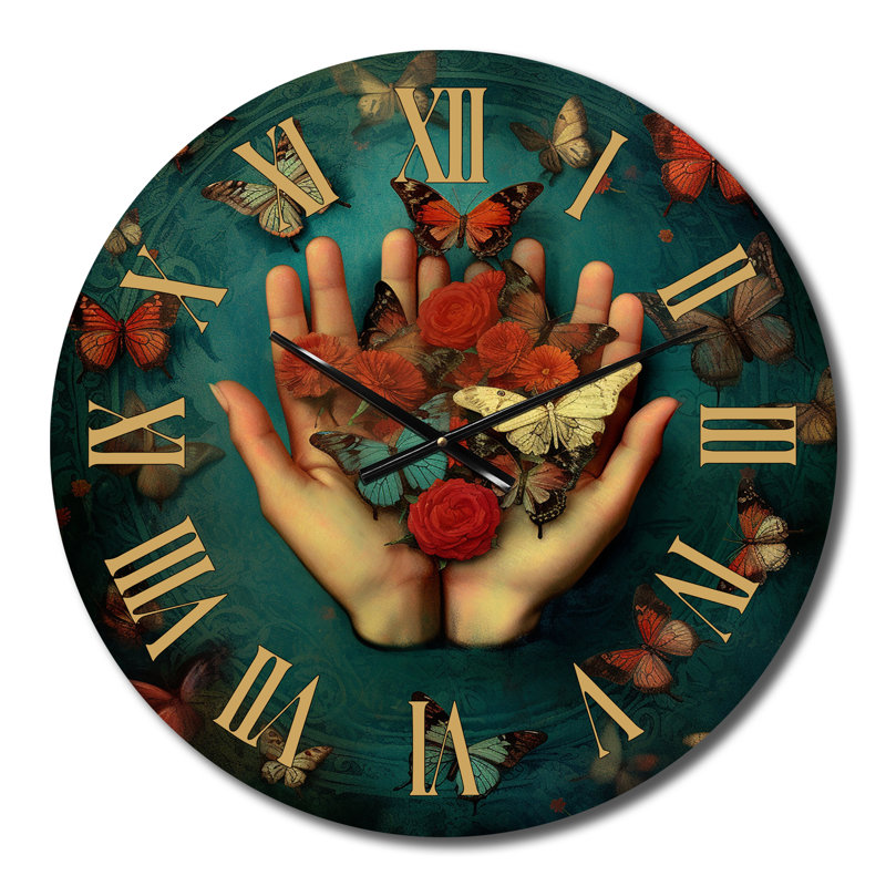 Metal Wall Clock, Small