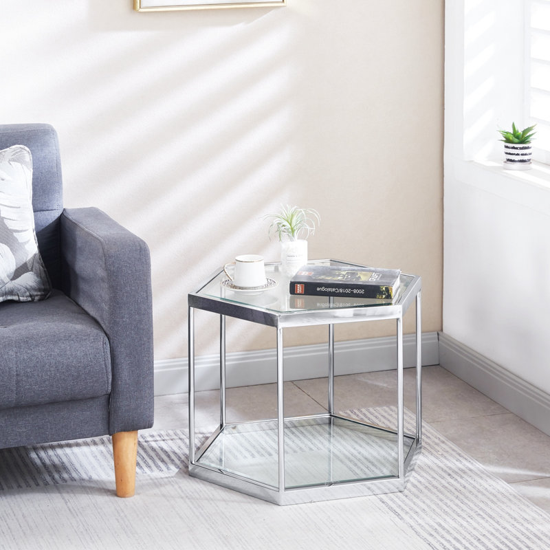 Table basse Dolph, Argent