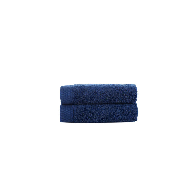 Essuie-mains 2 pièces Brooks Brothers, Bleu marine