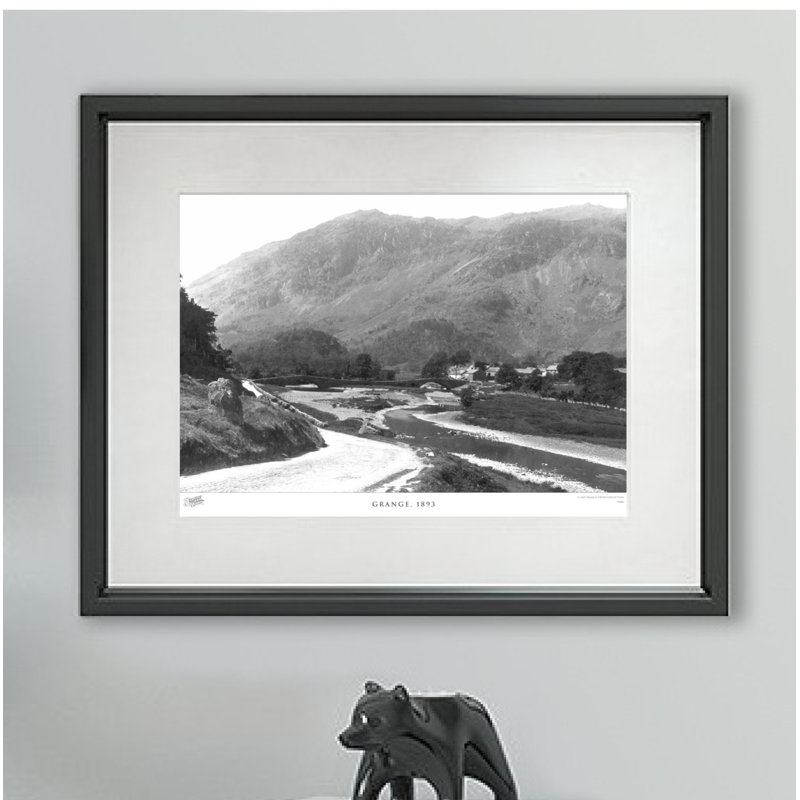 Grange, 1893 by Francis Frith - Single Picture Frame Print, 45cm H x 60cm W x 2.3cm D