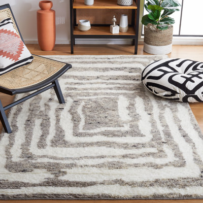 Kass Wool Abstract Indoor Rug