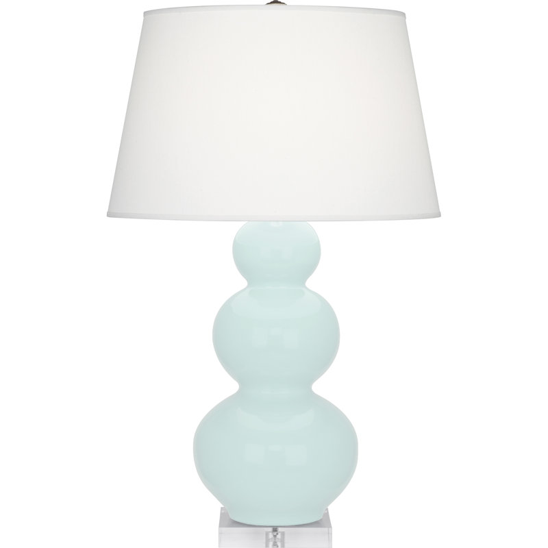 Table Lamp, Mint Glazed