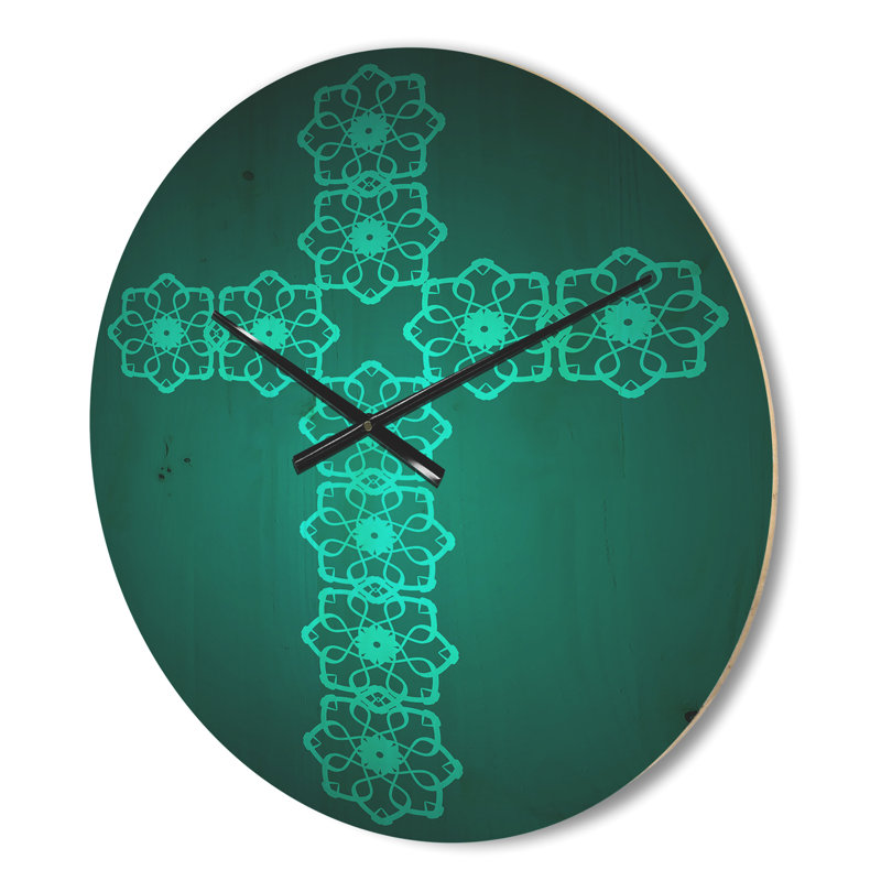 Horloge murale Turquoise, Petit