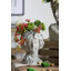 Pot de fleurs mural en ciment