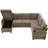 109.9" Sectional Sofa Versatile Sofa Bed Sofa Sleeper U-shaped Sofa With Ample Storage Space