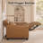 zero clearance recliner  Power Recliner Chair with Wood Legs, Faux Leather-1978806053