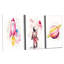 3 Piece Wrapped Canvas Wall Art-258447359
