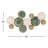 Handmade Modern Abstract Wall Decor on Metal