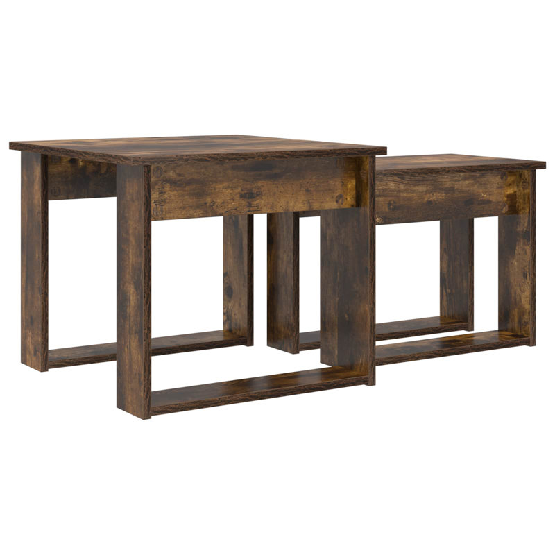 Coffee Table, Smoked Oak