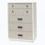 Commode 5 tiroirs pour chambre à coucher
