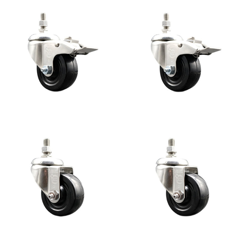 Soft Rubber Casters