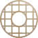 O'Neal Fretwork Pierced Ceiling Medallion