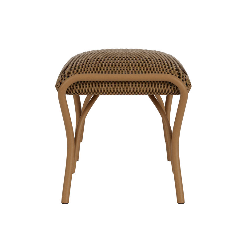 All Seasons Outdoor Ottoman, White