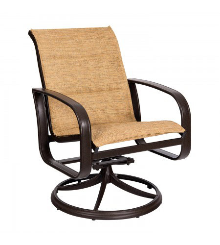 Outdoor Rocker Chair, Hedge Flannel Sunbrella® Flannel, Textured Black