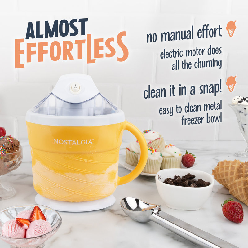 Nostalgia 1.5 Qt. Ice Cream Maker
