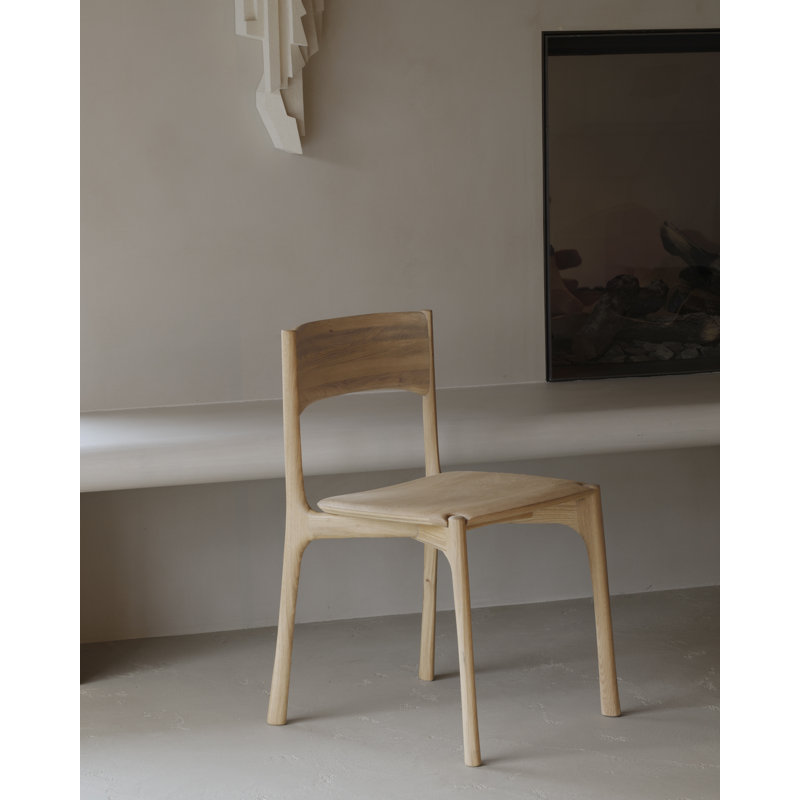 PI dining chair - oak 48/53/79, Varnished Oak