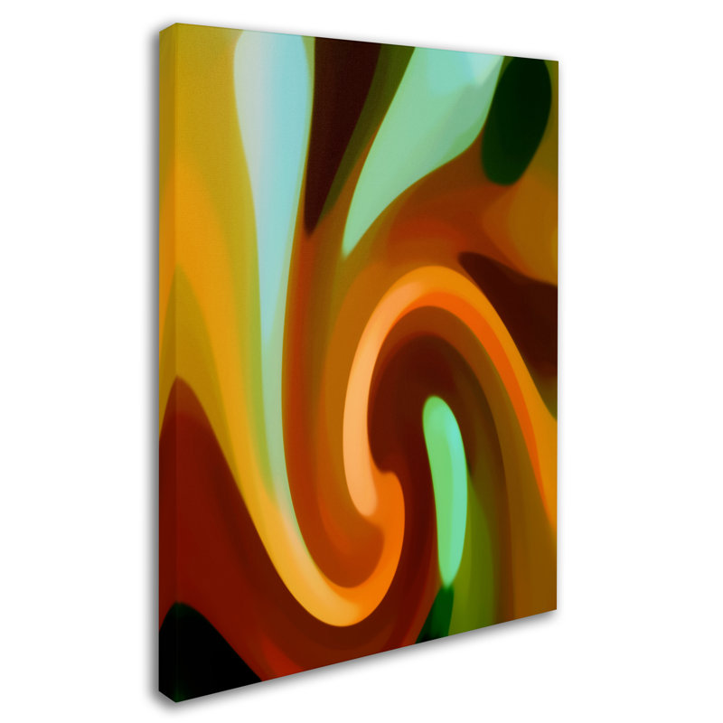 " Wind In Tree Vertical 2 " by Amy Vangsgard, 47" H x 35" W x 2" D