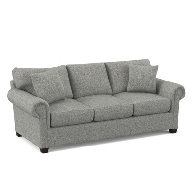 Grace 86" Round Arm Sofa with Reversible Cushions
