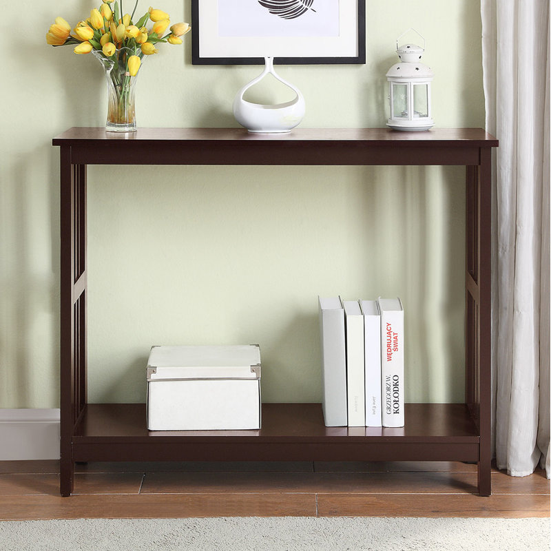 Meribelle 39.5'' Console Table, Expresso