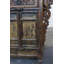 Carved Elm Dual-Drawer Cabinet