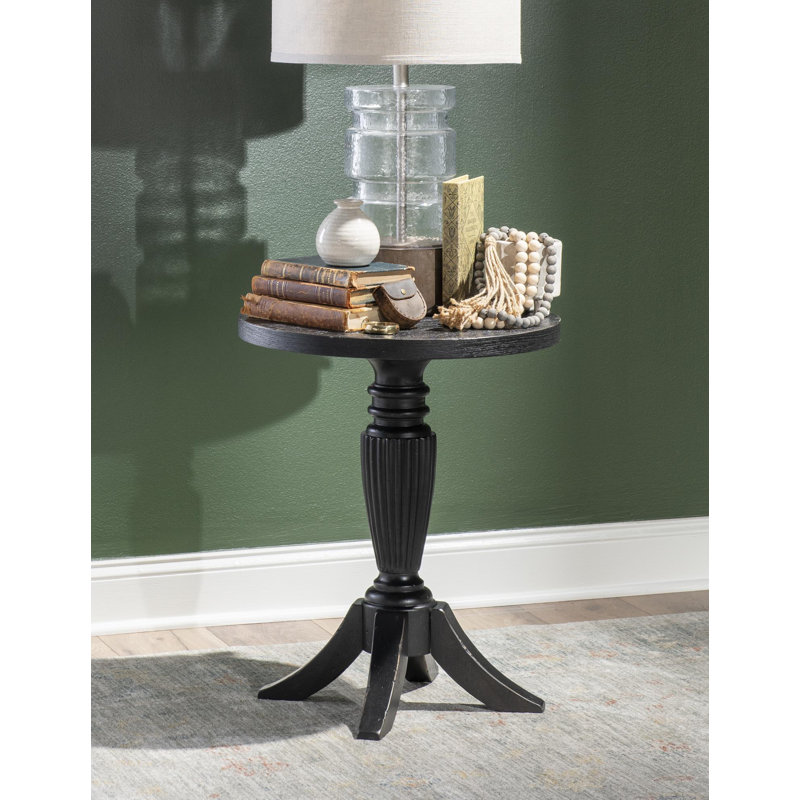 Table de bout ronde Country Market, Noir