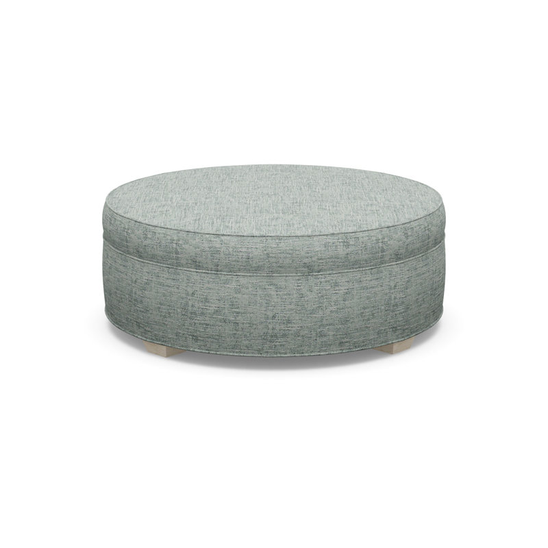 Round Ottoman, 9637-49, Sandstone