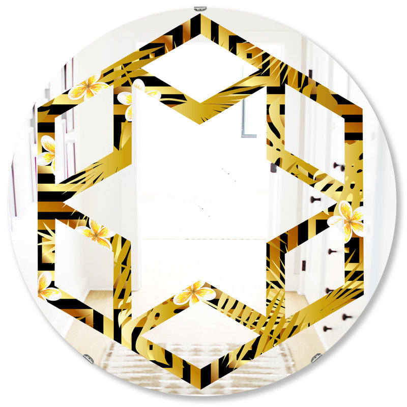 Miroir mural Coastal, H 31,5 po x l po