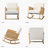 Adena Rocking Chair with Rattan Arms-1149806313
