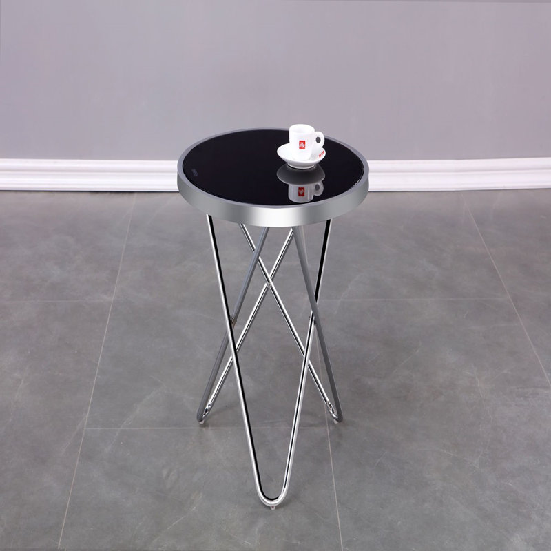 Table d'appoint Jeljo, argent