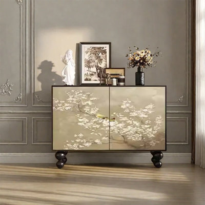 Armoire de rangement en pin avec plateau spacieux