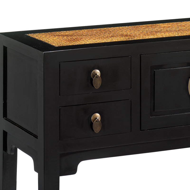 Hangzhou Dressing Table, Black Lacquer