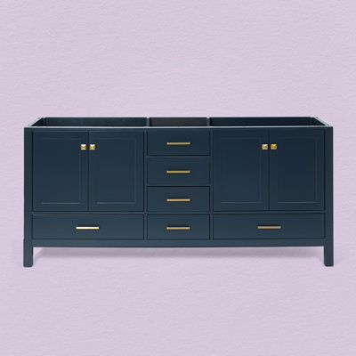 Panchuri 72'' Double Bathroom Vanity Base Only