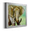 Painterly Elephant - Cadre photo, reproduction d'art sur toile-919631457-919631480