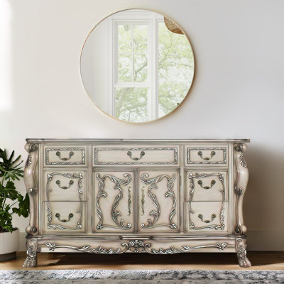 Chalfant Wooden 7 Drawer Combo Dresser by Rosdorf Park