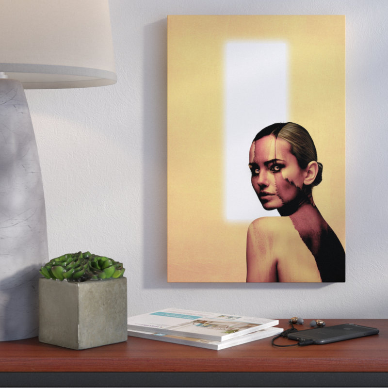 "Zealot" par Adam Priester, impression sur toile, H 26 po x l 18 po x P 1,5 po, Toile avec cadre noir, Pas de tapis
