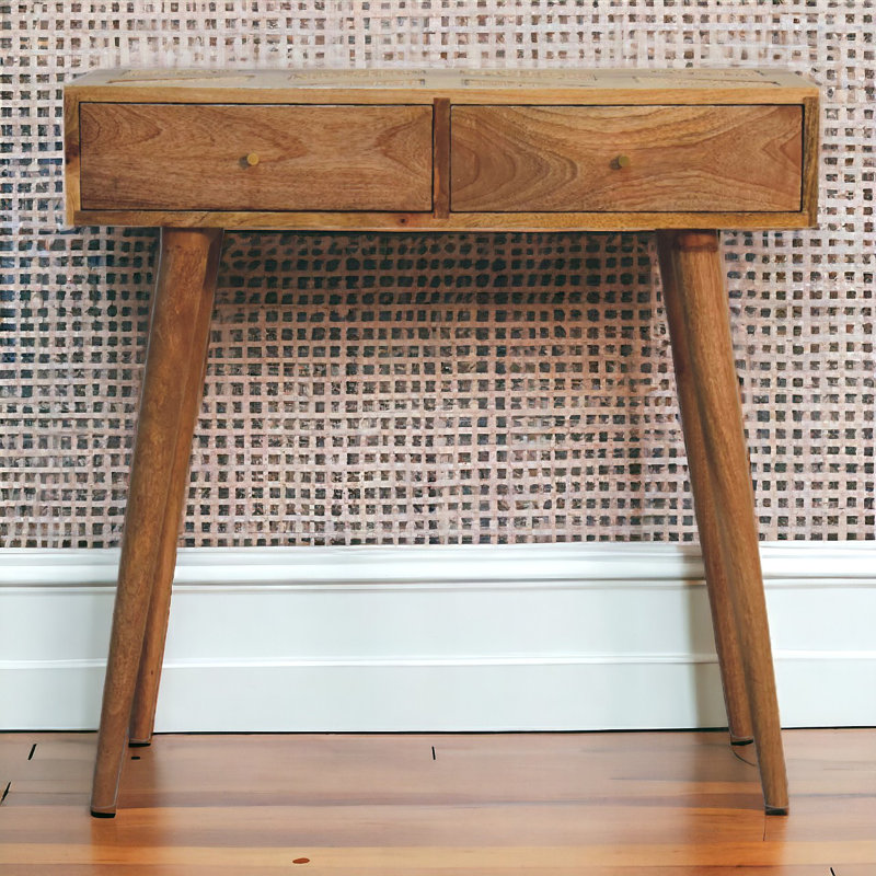 Acrion 80cm Solid Wood Console Table