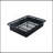Modern Style Heavy Duty Cal King Size Bed Base Frame Made With Metal In Black