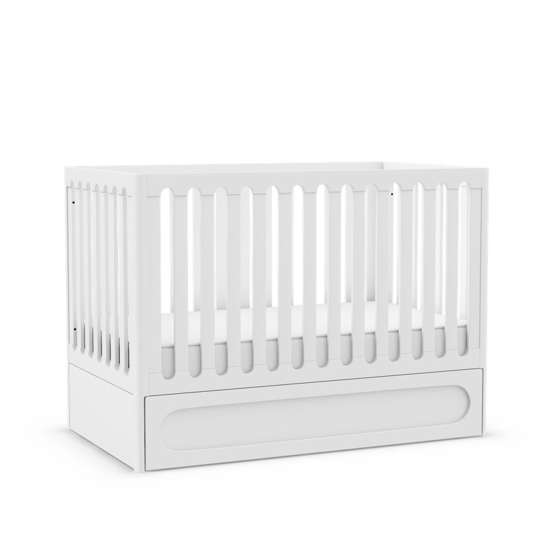 Lulla & Lulli Crib, White