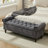 Upholstered Storage Bench With Segmented Storage Compartments-568029252-546778402