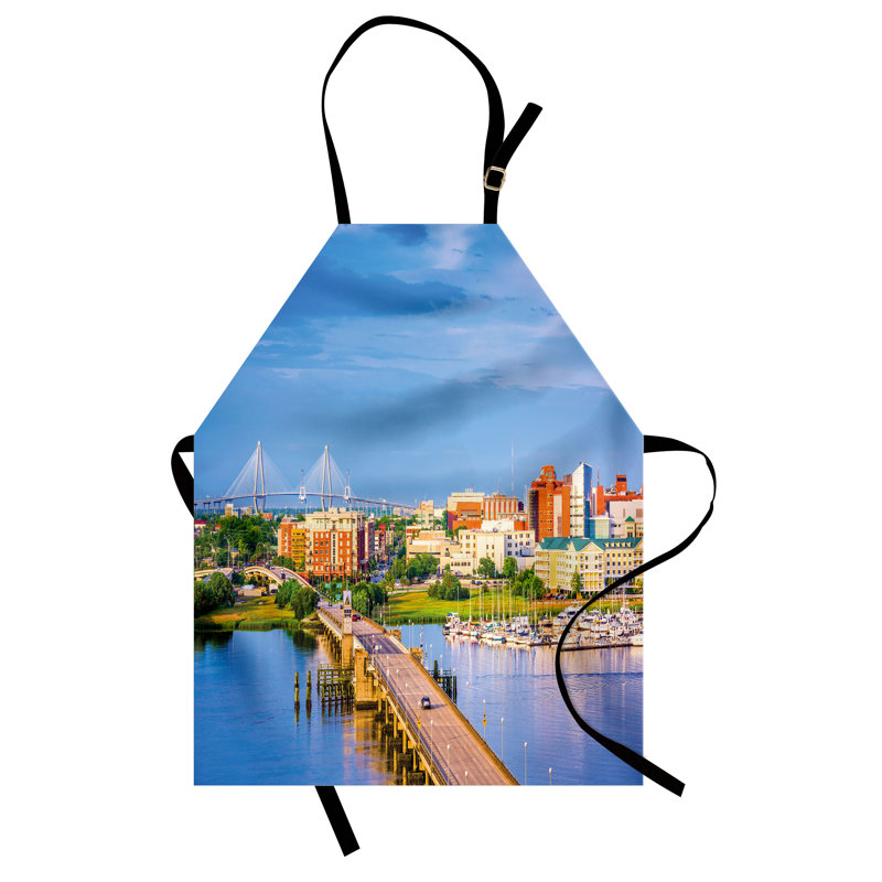 Multicolore, tablier East Urban Home Charleston, cuisine de jardinage, taille adulte