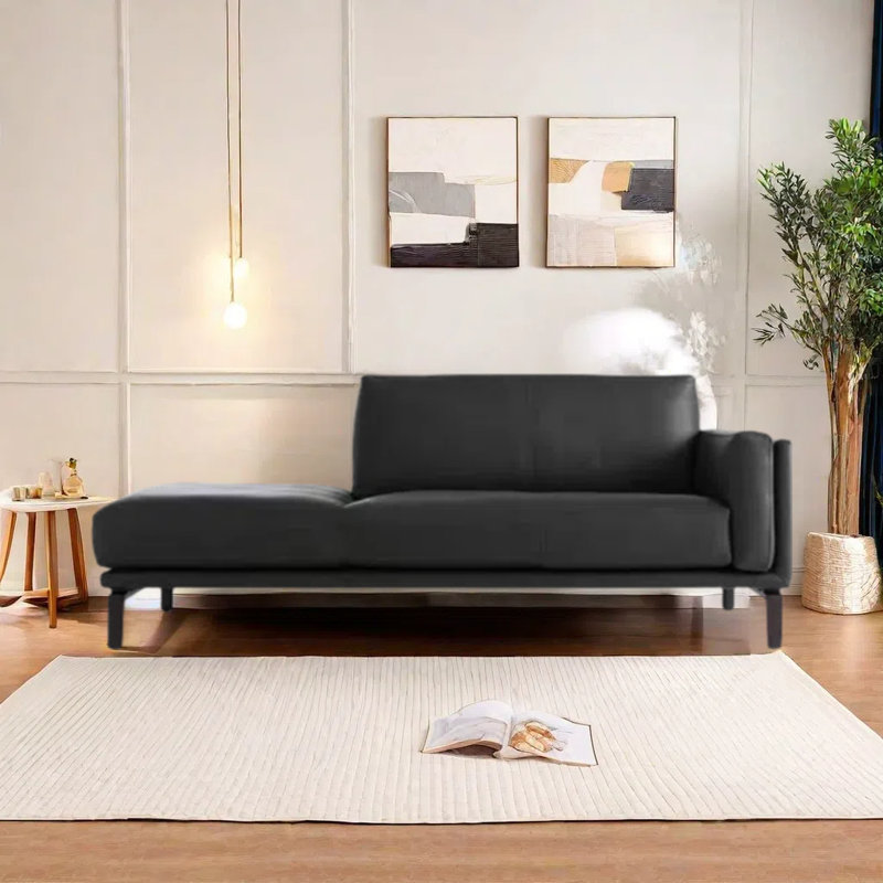 Chaise longue et mousse haute densité