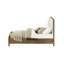 Lit tapissier brun très grand-1226337617
