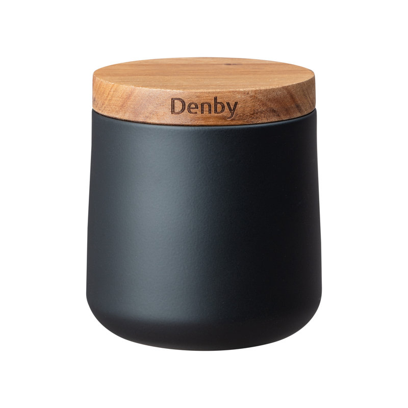 Denby Storage Canister, Mixed, Black