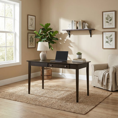 Bureau en bois massif gauche Malani