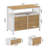 Lellie 15.74"W File Cabinet With Drawers-121780332