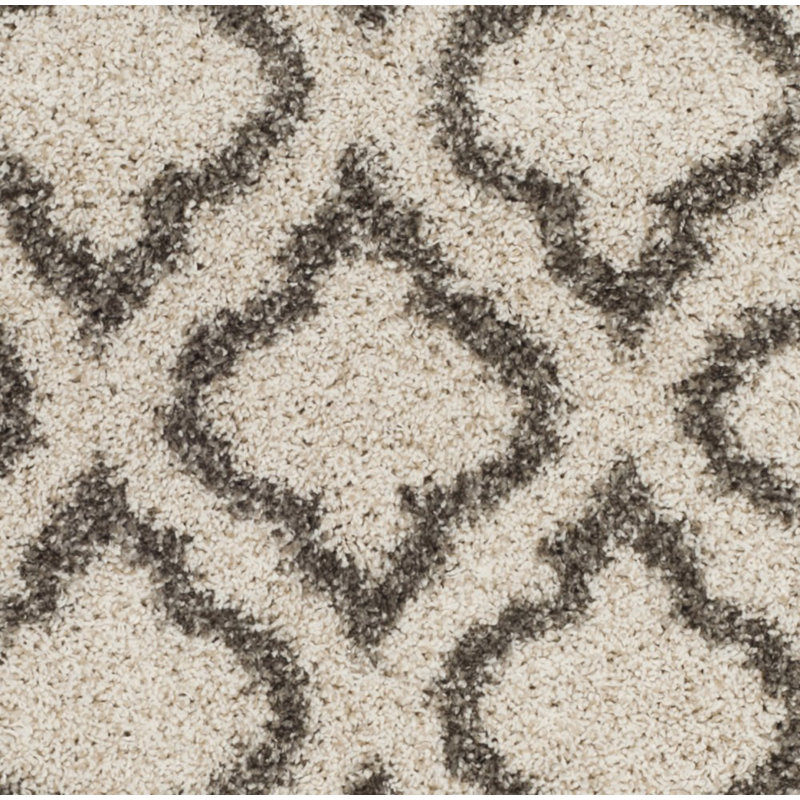 Tapis à poils longs Darrold Hudson, Rectangle 4 pi x 6 pi