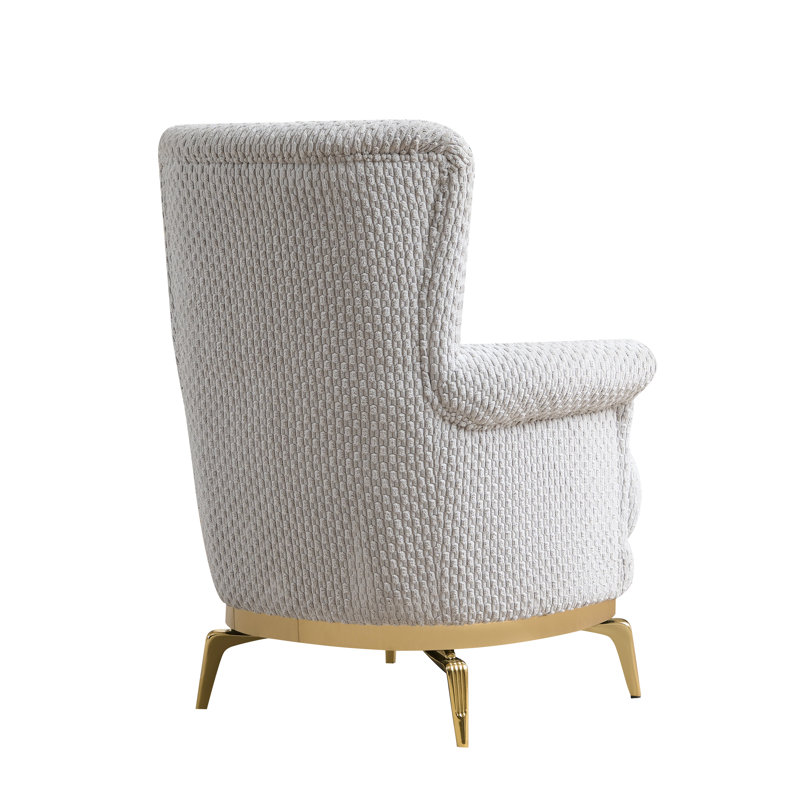 Chaise Penright crème, Gris